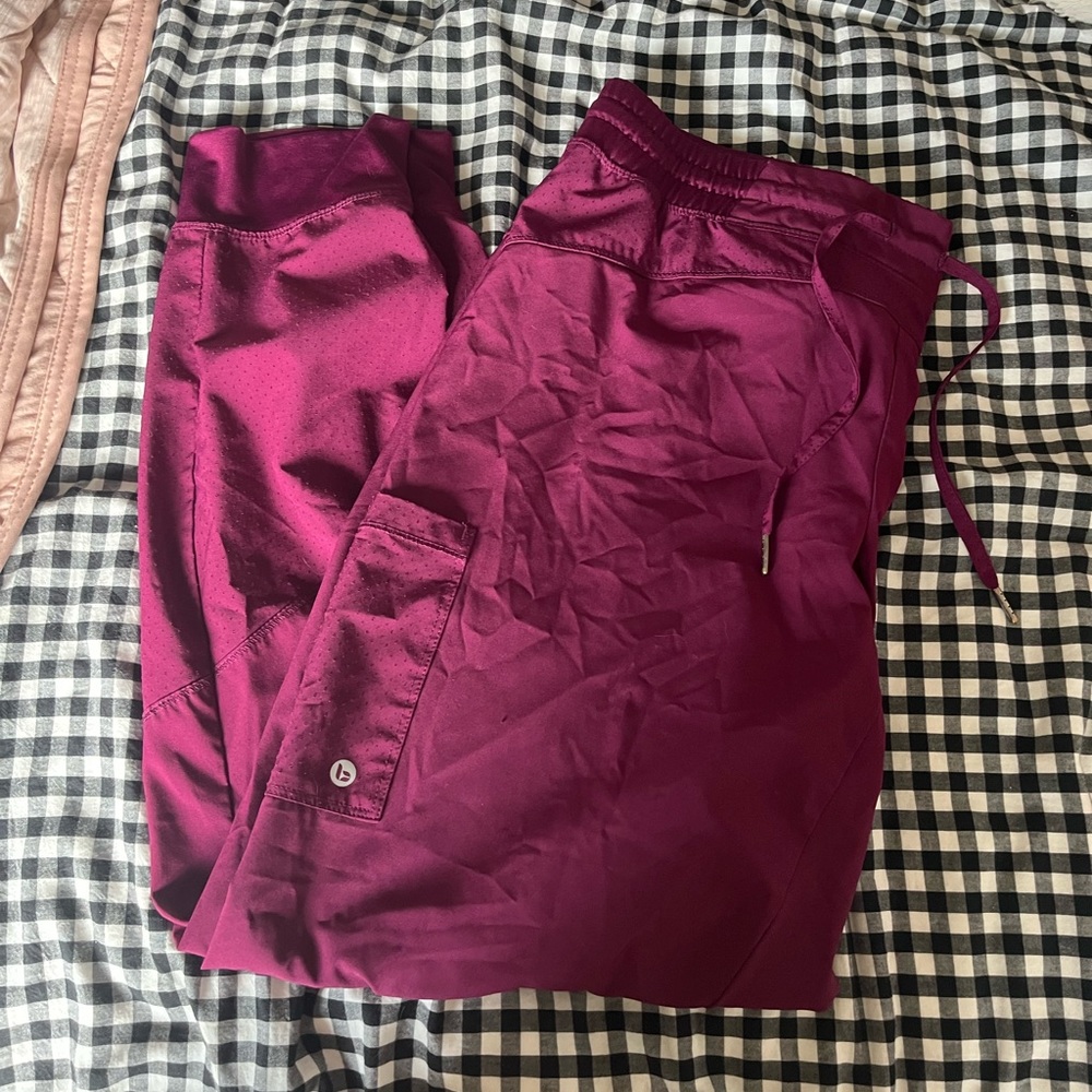 Barco one pink joggers scrub bottoms